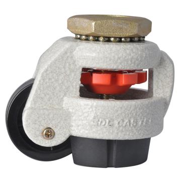 易得力(EDL) 丝杆型韩式水平调节脚轮，脚轮250kg，GD-60S