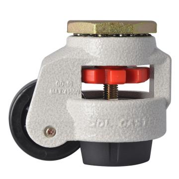 易得力(EDL) 丝杆型韩式水平调节脚轮，脚轮500kg，GD-80S