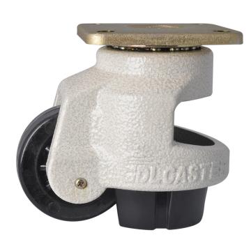 易得力(EDL) 底板型韩式水平调节脚轮，脚轮1000kg，GD-120F