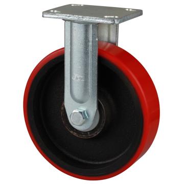 易得力(EDL) 定向高强度聚氨酯(TPU)脚轮，脚轮重型8寸800kg，78108-788-86T