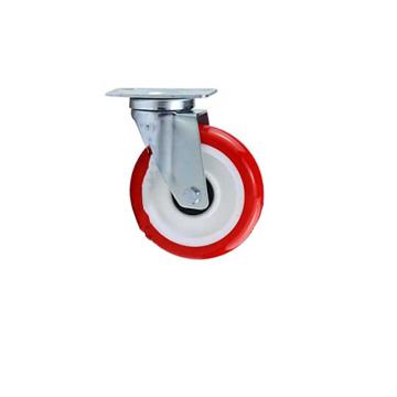 哈德威 4寸聚氨酯万向轮，载重90Kg，20A02-100-PU