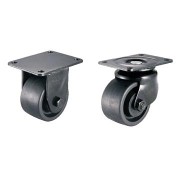 科顺 50玻纤增强尼龙，低重心、高承载脚固定脚轮，S4-2208-351-99