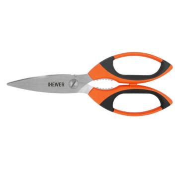 HEWER MultiCUT 多功能食品级安全剪刀带1.0mm齒狀刀刃，HS-5651