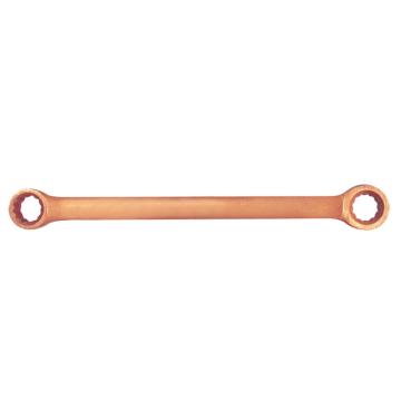 卡索 防爆梅花扳手，矮颈 17*19mm 铍青铜，202F-1719B