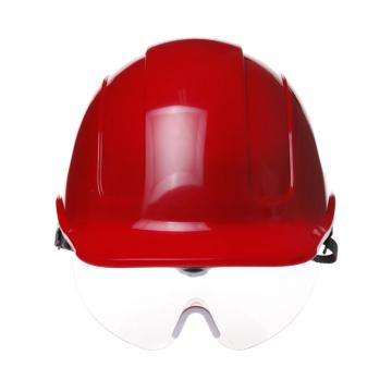 成楷科技 CKT-NTC-3R 安全帽带眼镜款 安全帽工地 领导 建筑施工 防砸抗冲击透气ABS安全帽