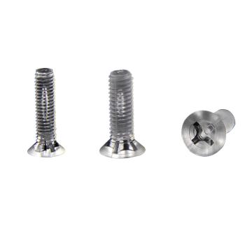 GB819十字沉头机螺钉，M3*6，PC，1000支/袋