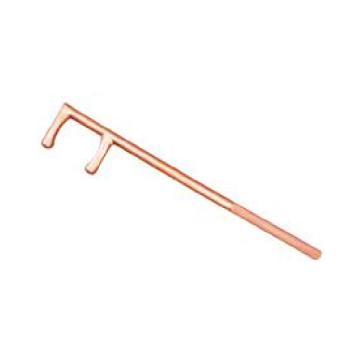 渤防 防爆防滑轧花F扳手，1077-009 70*600mm 铍青铜