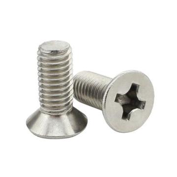 东明 GB819十字槽沉头螺钉H型，M6-1.0X10，不锈钢316，900个/盒