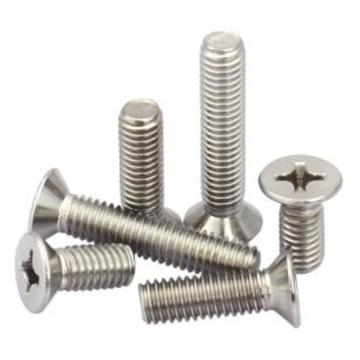 奥展 GB819十字沉头螺钉，M2.5-0.45X25，不锈钢304，2000个/包