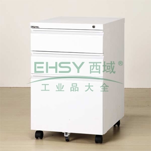 EU-703S活动柜，395长*500宽*635高，乳白色，0.7mm厚度