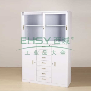 EU-372文件柜，1180长*400宽*1810高，乳白色，0.7mm厚度