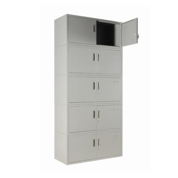 五节档案柜，（组装，每节尺寸390*900*400） 总尺寸1950x900x400 钢板0.8mm