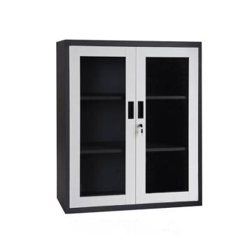 西域推荐 玻璃开门柜，1090*900*400 钢板0.8mm