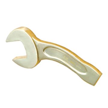 渤防 防爆模锻弯柄敲击呆扳手，铝青铜，90mm，1034-90AL