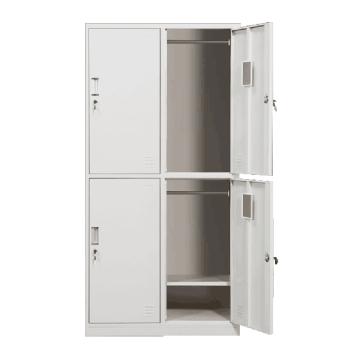 西域推荐 四门更衣柜，钢板厚度0.6 ZY-G018 1800*850*390钢制