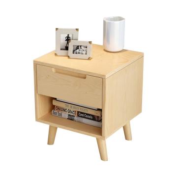 臻远 床头柜，450*360*500 原木色