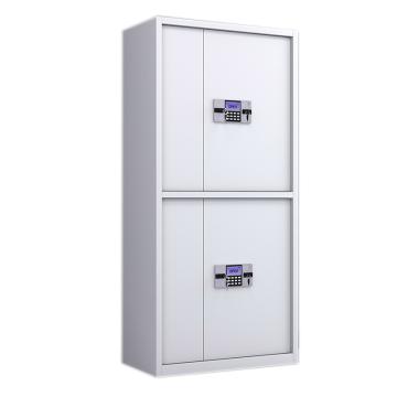 洛来宝 通双节带抽电子锁保密柜，办公柜资料柜档案柜 900*420*1850 厚度1mm