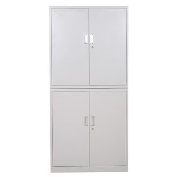 西域推荐 分体档案柜，900宽*390深*1800高 灰白色 钢板厚度为0.7mm