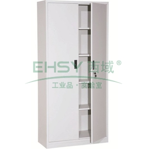 西域推荐 凭证柜，900宽*390深*1800高，灰白色，钢板厚度为0.7mm