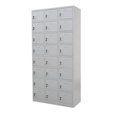 西域推荐 二十四门鞋柜（带锁），900（W）x390（D）x1800（H）