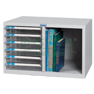 文件柜，透明 380×540×346，6抽屉 不含运费