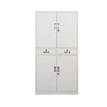 企诺 办公文件柜铁皮柜资料柜加厚带锁储物柜，850*400*1800mm