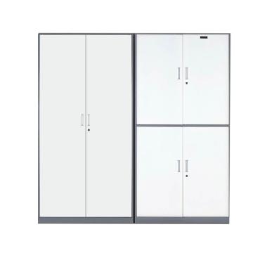 花都 窄边双色通双节文件柜，H1800*W900*D390mm HDW-S-04 钢板厚度0.8mm