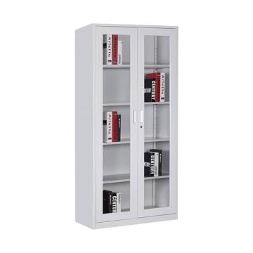 花都 对开门通玻文件柜，H1800*W900*D390mm HDW-B02 钢板厚度0.8mm