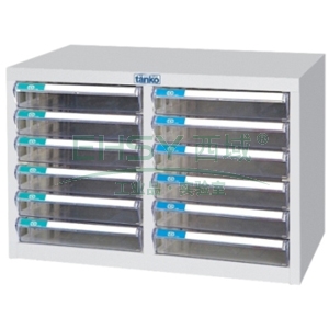 文件柜，透明 380×540×346，12抽屉 不含运费