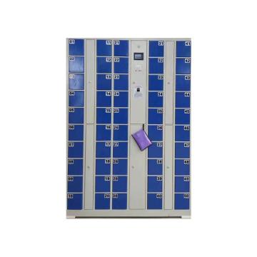 臻远 手机存放柜智能手机保管柜，50门 指纹识别 1800x1280x300mm