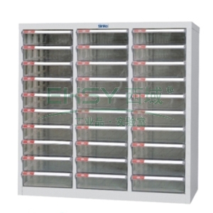 文件柜，透明 880×812×346，30抽屉 不含运费