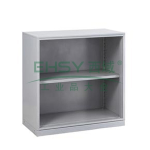 无门矮柜，900宽*400深*933高，灰白色，0.7mm厚度