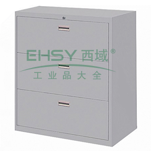 三抽柜，900宽*400深*740高，图片色，0.7mm厚度