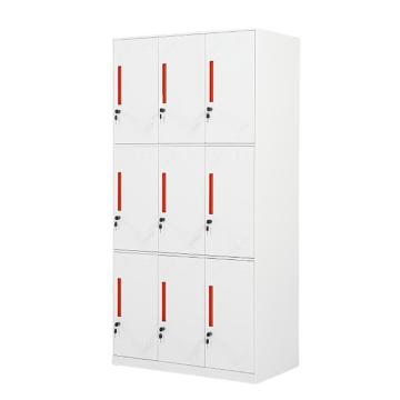 兆生 钢制柜（九门更衣柜）900*500*1850