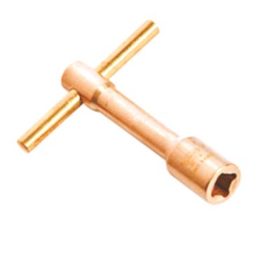 渤防 防爆氧气瓶扳手，铍青铜，3\8*100mm，1106BE