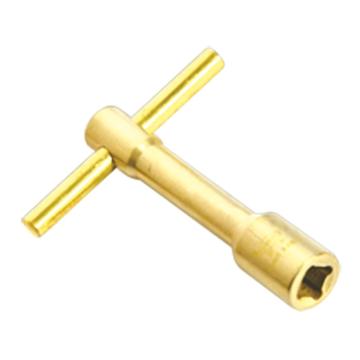 渤防 防爆氧气瓶扳手，铝青铜，3\8*100mm，1106AL