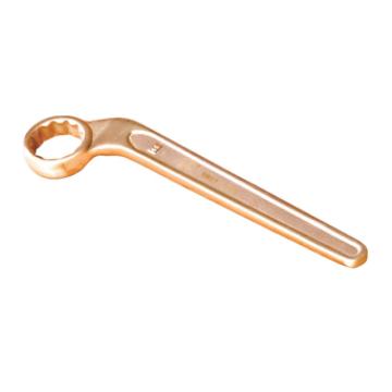 渤防 防爆弯柄单头梅花扳手，铍青铜，36mm，1022-36BE