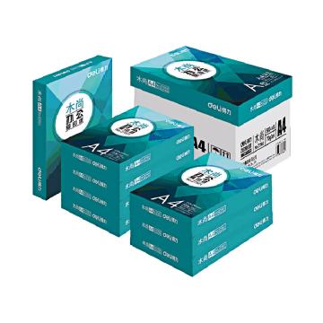 得力 木尚打印纸，A4-70g-8包 Z7503 单位：箱