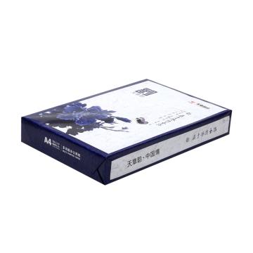 天章(TANGO)天章韵 A4打印纸复印纸，80g 500张/包 5包/箱(共2500张) 单位：箱