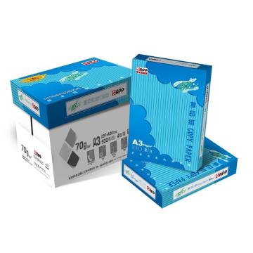 金光（APP）清风 高档木浆复印纸，70g-A3 500张/包 5包/箱 单位：箱