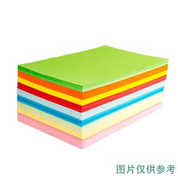 晨科 彩色复印纸，进口绿色80gA4 100张/包 25包/箱 单位：箱