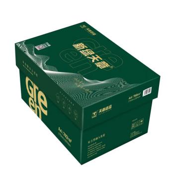 天章(TANGO)新绿天章 商务款A4打印纸复印纸，70g 高品质款打印纸 500张/包 5包/箱(2500张) 箱