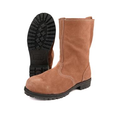 盾王 高筒反毛皮防砸防刺穿，9218-44