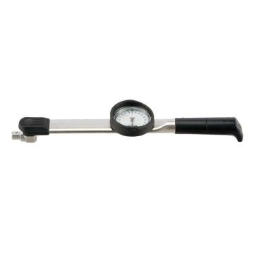 东日TOHNICHI 刻度盘式扭力扳手，5-50N.m，12D系列可换头，精度±3，CDB50N*12D-S