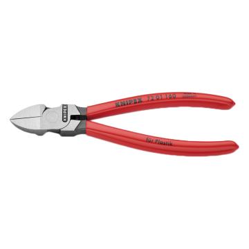 凯尼派克 Knipex 水口钳，160mm(抛光头，塑料套柄)，72 01 160