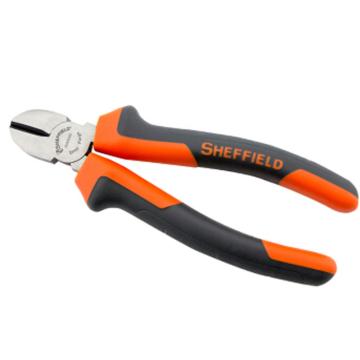 钢盾斜嘴钳，双色柄 6，S045006