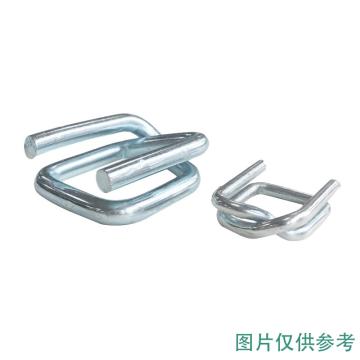安赛瑞 纤维带回型打包扣，（100装）配合19mm宽纤维打包带使用，26222