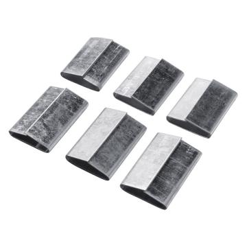 哈德威 铁皮打包扣镀锌钢扣0.8*45，适用25mm铁皮带，1000只/箱，闭口