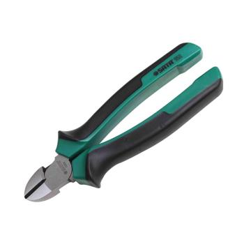 世达SATA 省力型斜嘴钳，7，72302B，斜口钳 斜咀钳 偏口钳 偏嘴钳 剪切钳 剪线钳