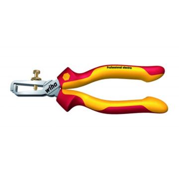 威汉 电工绝缘专业剥线钳，160mm，26847
